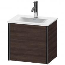 Duravit XV4030RB253 - Duravit XViu One Door Wall-Mount Vanity Unit Chestnut Dark