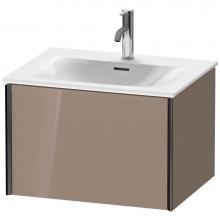 Duravit XV40320B286 - Duravit XViu One Drawer Wall-Mount Vanity Unit Cappuccino