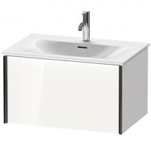 Duravit XV40330B285 - XViu One Drawer Wall-Mount Vanity Unit White