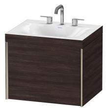 Duravit XV4609TB153C - Duravit XViu C-Bonded Wall-Mounted Vanity  Chestnut Dark