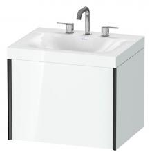 Duravit XV4609TB285C - Duravit XViu C-Bonded Wall-Mounted Vanity  White High Gloss