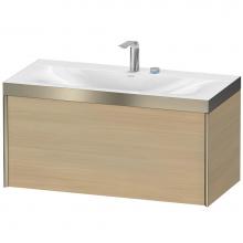 Duravit XV4611EB171P - Duravit XViu One Drawer C-Bonded Wall-Mount Vanity Kit Mediterranean Oak