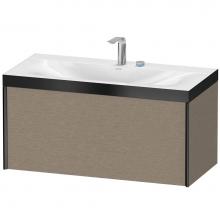 Duravit XV4611EB211P - Duravit XViu One Drawer C-Bonded Wall-Mount Vanity Kit Cashmere Oak