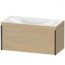 Duravit XV4611NB271C - Duravit XViu One Drawer C-Bonded Wall-Mount Vanity Kit Mediterranean Oak