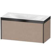 Duravit XV4611NB275P - XViu One Drawer C-Bonded Wall-Mount Vanity Kit Linen