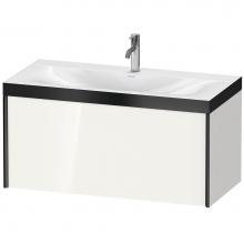 Duravit XV4611OB222P - XViu One Drawer C-Bonded Wall-Mount Vanity Kit White