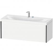 Duravit XV4612EB218C - XViu One Drawer C-Bonded Wall-Mount Vanity Kit White