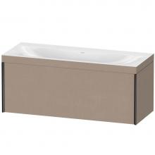 Duravit XV4612NB275C - XViu One Drawer C-Bonded Wall-Mount Vanity Kit Linen