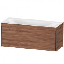 Duravit XV4612NB279C - XViu One Drawer C-Bonded Wall-Mount Vanity Kit Walnut