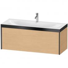 Duravit XV4612OB230P - XViu One Drawer C-Bonded Wall-Mount Vanity Kit Natural Oak