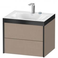 Duravit XV4614EB275P - XViu Two Drawer C-Bonded Wall-Mount Vanity Kit Linen