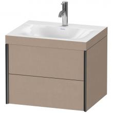 Duravit XV4614OB275C - XViu Two Drawer C-Bonded Wall-Mount Vanity Kit Linen