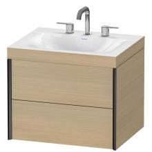 Duravit XV4614TB271C - Duravit XViu C-Bonded Wall-Mounted Vanity  Mediterranean Oak