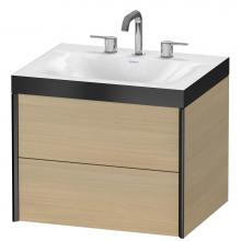 Duravit XV4614TB271P - Duravit XViu C-Bonded Wall-Mounted Vanity  Mediterranean Oak