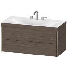 Duravit XV4616TB151C - Duravit XViu C-Bonded Wall-Mounted Vanity  Pine Terra