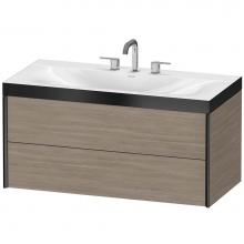 Duravit XV4616TB231P - Duravit XViu C-Bonded Wall-Mounted Vanity  Pine Silver