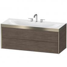 Duravit XV4617TB151P - Duravit XViu C-Bonded Wall-Mounted Vanity  Pine Terra