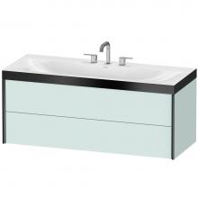 Duravit XV4617TB209P - Duravit XViu C-Bonded Wall-Mounted Vanity  Light Blue Matte