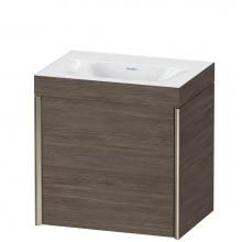 Duravit XV4630NB151C - Duravit XViu One Door C-Bonded Wall-Mount Vanity Kit Pine Terra