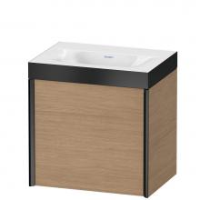 Duravit XV4631NB252P - Duravit XViu One Door C-Bonded Wall-Mount Vanity Kit European Oak