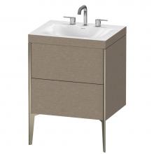 Duravit XV4709TB111C - Duravit XViu C-Bonded Floorstanding Vanity  Oak Cashmere