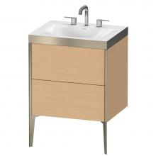 Duravit XV4709TB112P - Duravit XViu C-Bonded Floorstanding Vanity  Brushed Oak