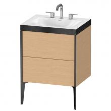 Duravit XV4709TB212P - Duravit XViu C-Bonded Floorstanding Vanity  Brushed Oak