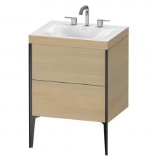 Duravit XV4709TB271C - Duravit XViu C-Bonded Floorstanding Vanity  Mediterranean Oak