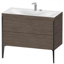 Duravit XV4711EB251C - Duravit XViu Two Drawer C-Bonded Floorstanding Vanity Kit Pine Terra