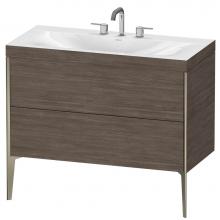 Duravit XV4711TB151C - Duravit XViu C-Bonded Floorstanding Vanity  Pine Terra