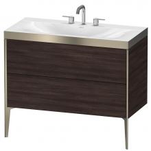 Duravit XV4711TB153P - Duravit XViu C-Bonded Floorstanding Vanity  Chestnut Dark