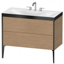 Duravit XV4711TB252P - Duravit XViu C-Bonded Floorstanding Vanity  European Oak