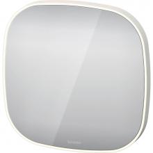 Duravit ZE7065000006000 - Duravit Zencha Sensor Control LED Mirror in Aluminum, 2700K - 6500K