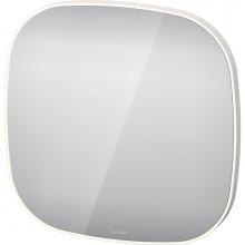 Duravit ZE7066000006000 - Duravit Zencha Sensor Control LED Mirror in Aluminum, 2700K - 6500K