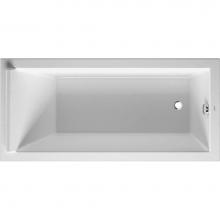 Duravit 700336000000090 - Starck Drop-In Bathtub White