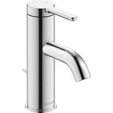 Duravit C11010001U10 - Duravit C.1 6 1/8'' Single Hole Bathroom Sink Faucet in Chrome, Drain Included