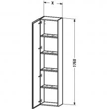Duravit LC1170R9090 - Duravit L-Cube Tall Cabinet Flannel Gray
