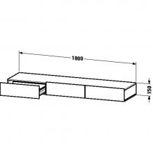 Duravit DS827301843 - Duravit DuraStyle Shelf With Drawer  White Matte