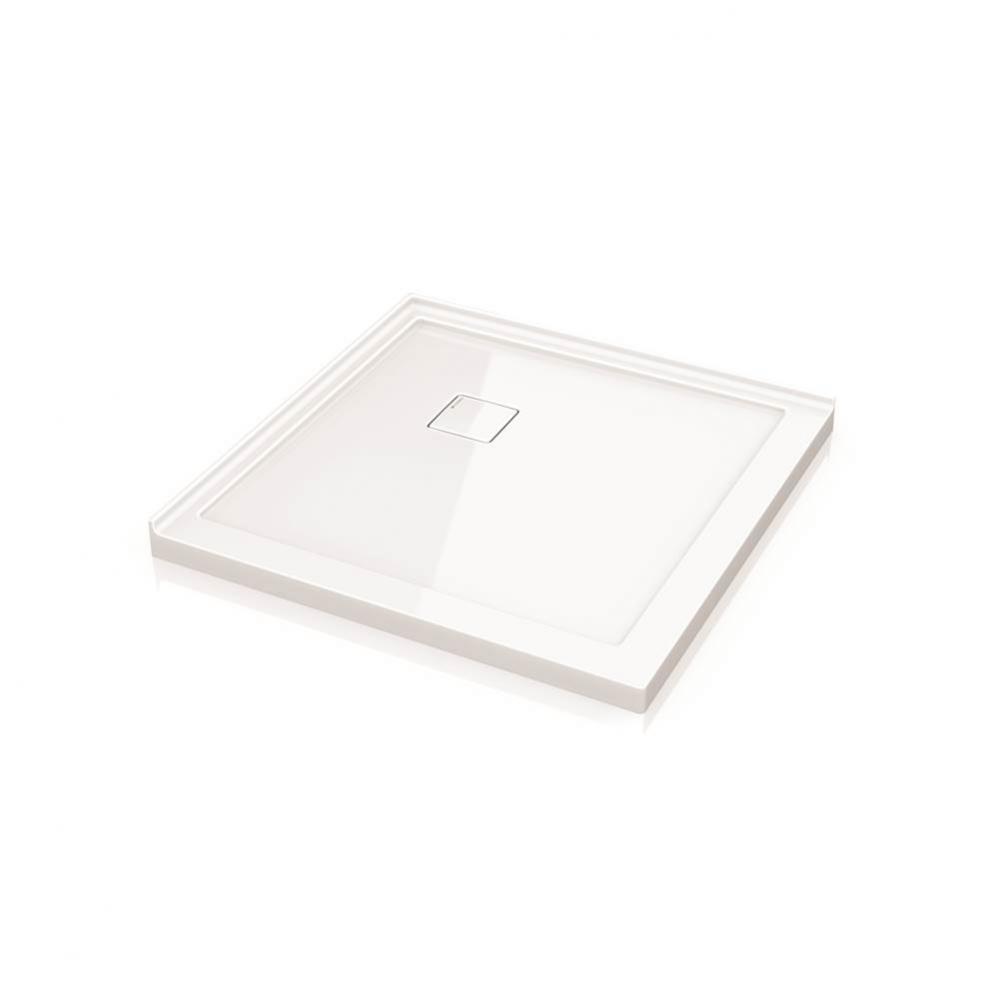 SQUARE BASE LOW-PROFILE/32''/WHITE