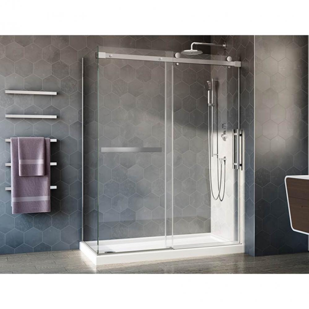 NOVARA PLUS 2 SIDED/48Rx36L/CHROME/TOWEL BAR/SEKUR+