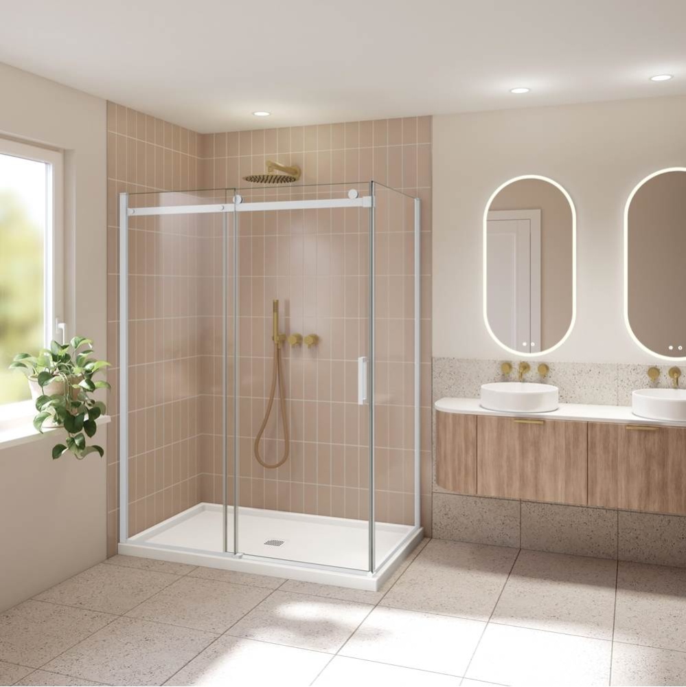 HORIZON 2SIDED/48x32/L INL x L RET/WHITE/79H/SEKUR+