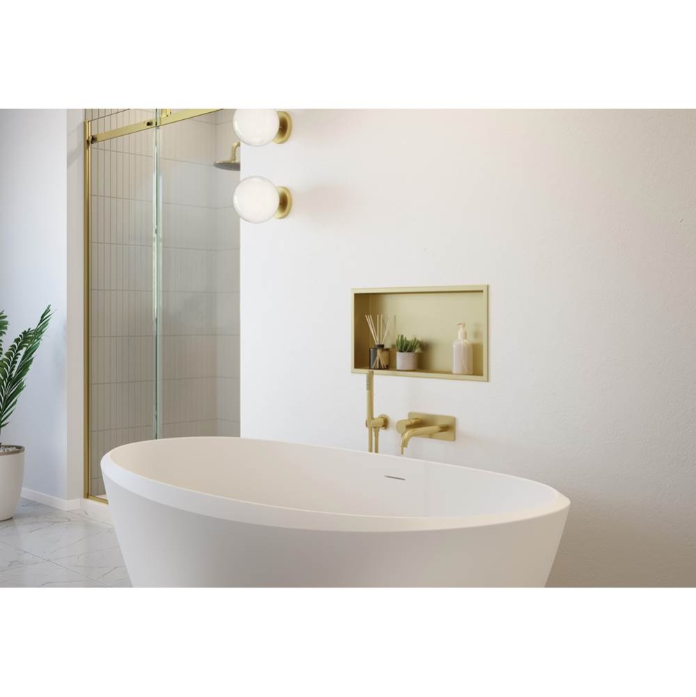 VERITAS NICHE/24x12''/BR GOLD