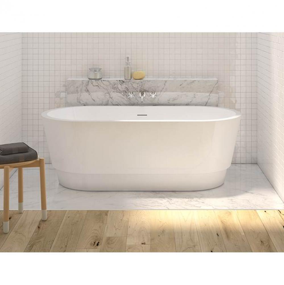 Opus Duet Tub/6731/White/White Drain Cover