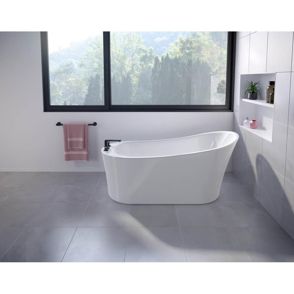 OPUS CONCERTO TUB/6731/WHITE/WHITE DRAIN COVER