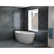 Fleurco BVO5531-18 - ARIA VOCE 55 TUB/5531/WHITE/WHITE DRAIN COVER