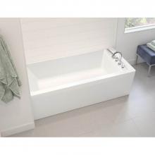 Fleurco BZSE6632L-18 - OPUS SEQUENCE TUB/6632/WHITE/LEFT/WHITE DRAIN COVER