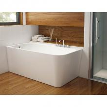 Fleurco BKA5929L-18 - KAPELLE TUB/LFT/5929/WHITE/WHITE DRAIN COVER