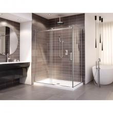 Fleurco NHST260L32L-11-40 - HORIZON TUB 60 x 32/CHROME/LEFT/SEKUR+