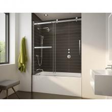 Fleurco NXVST60-11-40R - NOVARA PLUS BAIN 60''W/CHROME/RIGHT/TOWEL BAR/SEKUR+