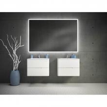 Fleurco MHA2136 - HALO MIRROR 21'' W x 36'' H WITH DEFOGGER AND LIGHT